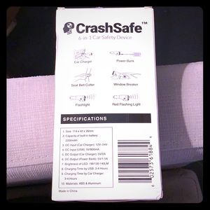 Crash Safe 6-in-1 Device